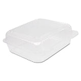 Dart® StayLock Clear Hinged Lid Containers, 7.8 x 8.3 x 3, Clear, Plastic, 125/Bag, 2 Bags/Carton (DCCC51UT1) Case of 250