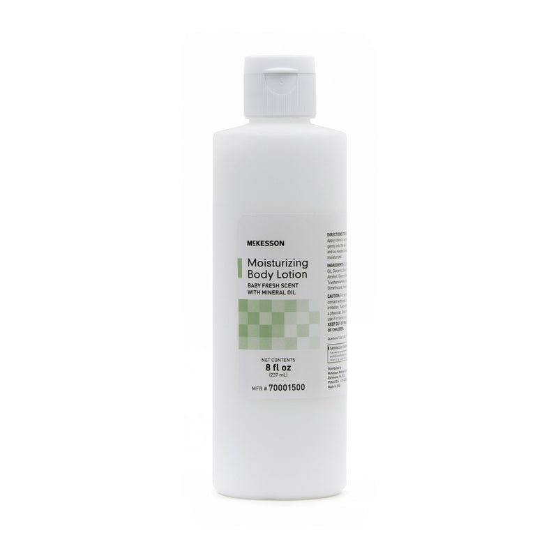 McKesson Hand and Body Moisturizer 8 oz. Bottle Baby Fresh Scent Lotion (660937_CS) 36/CS