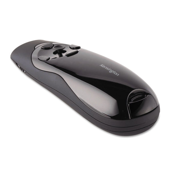 Kensington® Presenter Expert Wireless Cursor Control with Green Laser, Class 2, 150 ft Range, Black (KMW72426) Each
