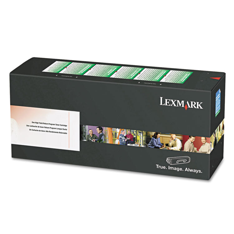 Lexmark™ 80C1SC0 Return Program Toner, 2,000 Page-Yield, Cyan (LEX80C1SC0) Each