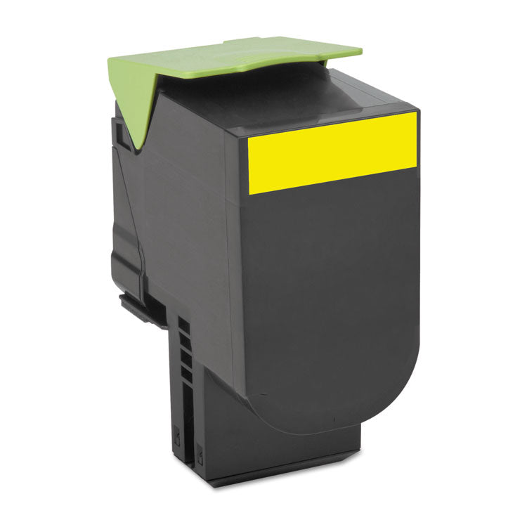 Lexmark™ 70C1HY0 Return Program High-Yield Toner, 3,000 Page-Yield, Yellow (LEX70C1HY0) Each