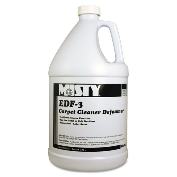 Misty® EDF-3 Carpet Cleaner Defoamer, 1 gal Bottle, 4/Carton (AMR1038773)