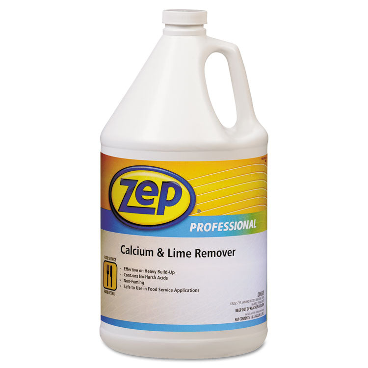 Zep Professional® Calcium and Lime Remover, Neutral, 1 gal Bottle, 4/Carton (ZPP1041491) Case of 4