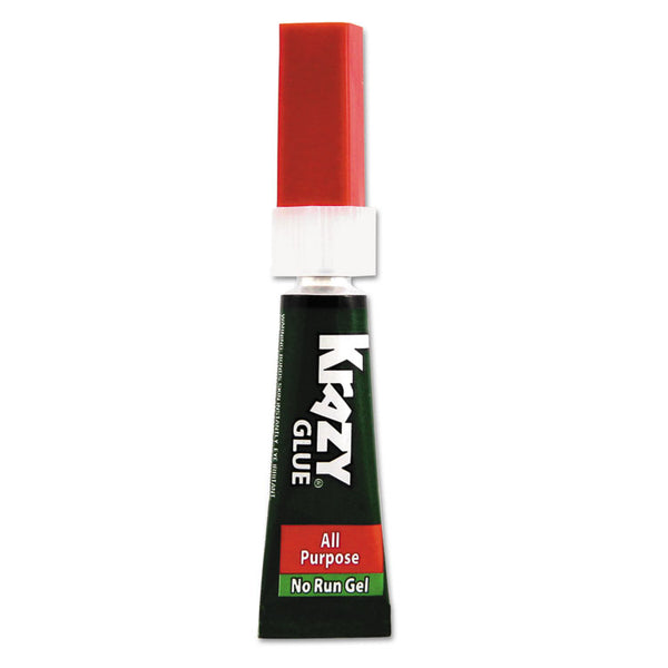 Krazy Glue® All Purpose Instant Gel, 0.07 oz, Dries Clear (EPIKG86648R) Each
