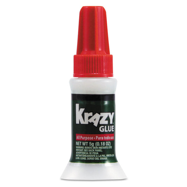 Krazy Glue® All Purpose Brush-On Krazy Glue, 0.17 oz, Dries Clear (EPIKG92548R) Each