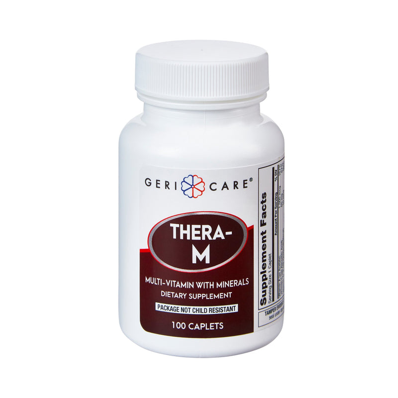 Geri-Care® Multivitamin Supplement with Minerals Tablet 100 per Bottle (633783_CS) 12/CS