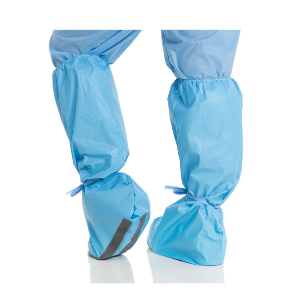Hi Guard® Boot Cover One Size Fits Most Knee High Nonskid Sole Blue NonSterile (204038_PK) 50/PK