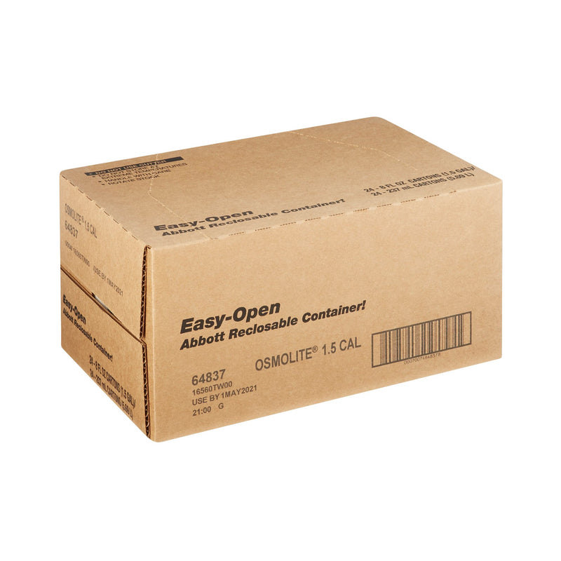 Osmolite® 1.5 Cal Tube Feeding Formula Unflavored Liquid 8 oz. Reclosable Carton (1048225_EA) 1/EA