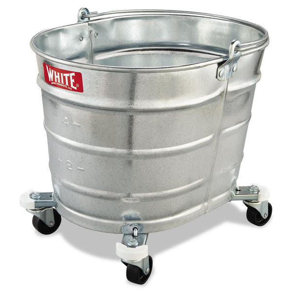 Impact® Metal Mop Bucket, 26 qt, Steel (IMP260)