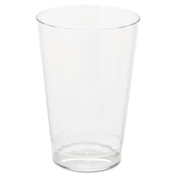 WNA Classic Crystal Plastic Tumblers, 12 oz, Clear, Fluted, Tall, 20 Pack, 12 Packs/Carton (WNACC12240) Case of 240