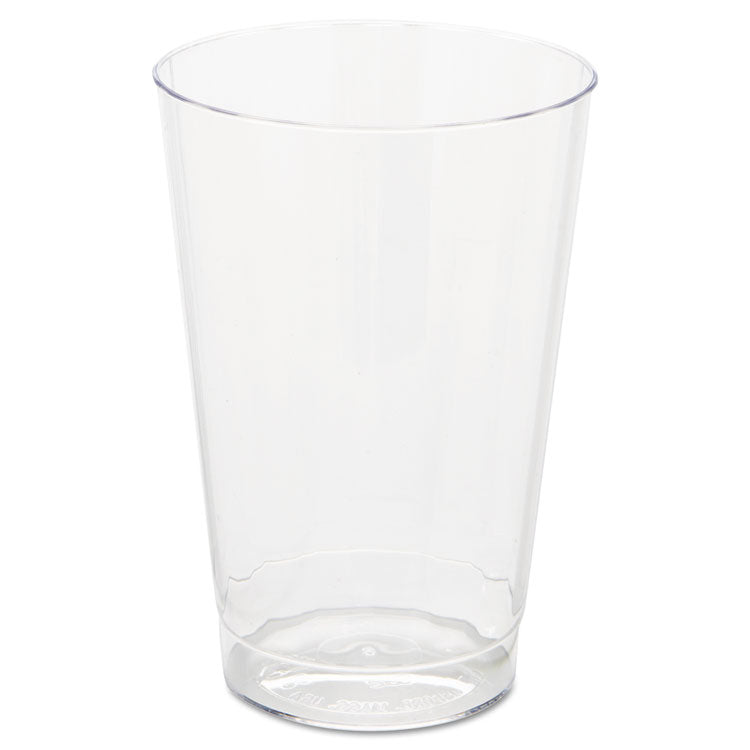 WNA Classic Crystal Plastic Tumblers, 12 oz, Clear, Fluted, Tall, 20 Pack, 12 Packs/Carton (WNACC12240) Case of 240