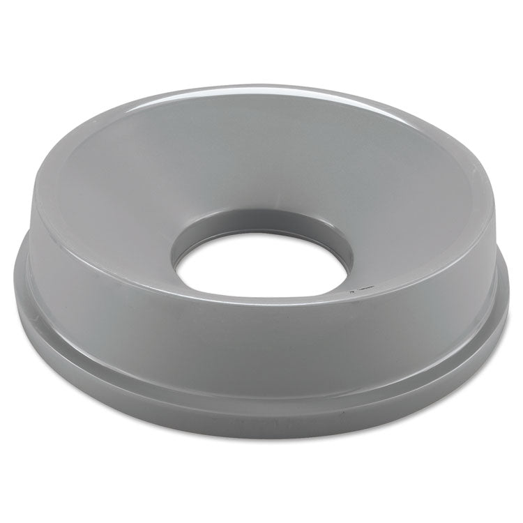 Rubbermaid® Commercial Untouchable Funnel Top, Round, 16.25" Diameter, Gray (RCP3548GRA)