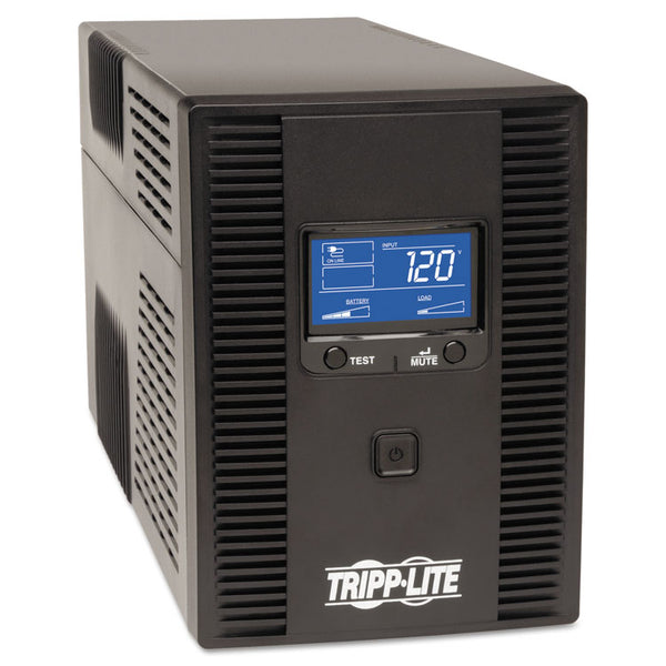 Tripp Lite SmartPro LCD Line-Interactive UPS AVR Tower, 10 Outlets, 1,500 VA, 650 J (TRPSMART1500LDT) Each
