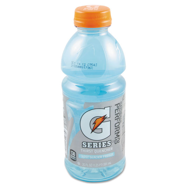 Gatorade® G-Series Perform 02 Thirst Quencher, Glacier Freeze, 20 oz Bottle, 24/Carton (QKR32486) Case of 24