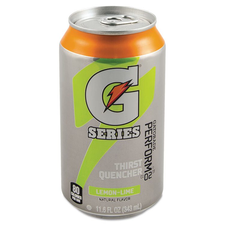 Gatorade® Thirst Quencher Can, Lemon-Lime, 11.6oz Can, 24/Carton (GTD00901) Case of 24