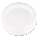 Dart® Quiet Classic Laminated Foam Dinnerware, Plate, 9" dia, White, 125/Pack, 4 Packs/Carton (DCC9PWQR) Case of 500