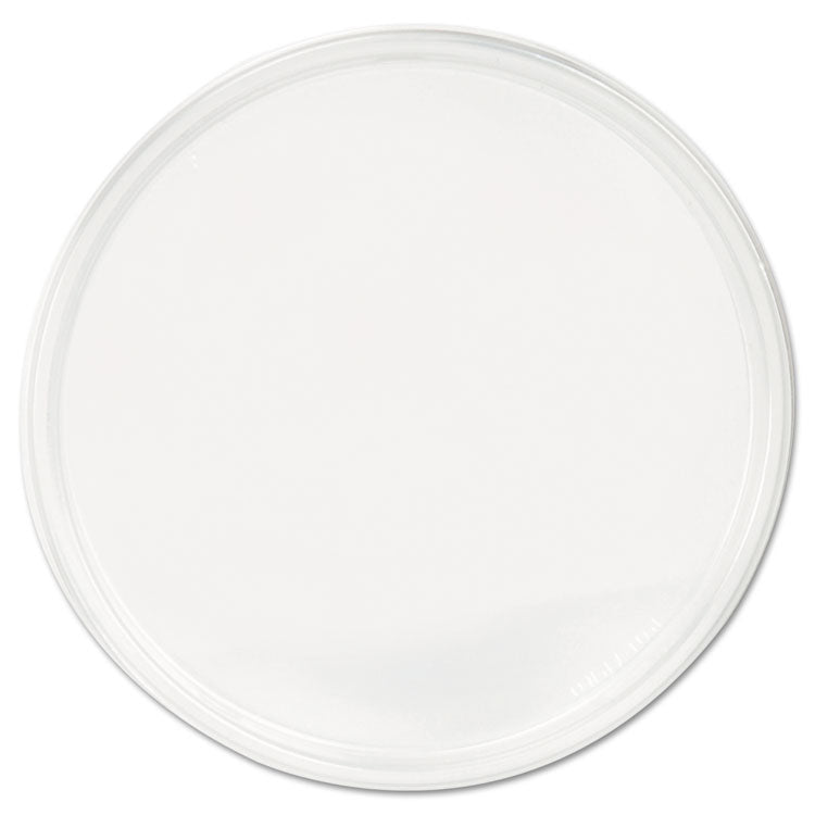 Fabri-Kal® PolyPro Microwavable Deli Container Lids, Clear, Plastic, 500/Carton (FABPPLID) Case of 500