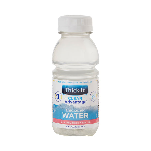 Thick-It® Clear Advantage® Thickened Water 8 oz. Bottle Unflavored Liquid IDDSI Level 2 Mildly Thick (734893_EA) 1/EA