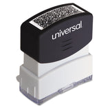 Universal® Security Stamp, Obscures Area 1.69 x 0.56, Black (UNV10136) Each