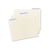 Avery® Permanent TrueBlock File Folder Labels with Sure Feed Technology, 0.66 x 3.44, Blue/White, 30/Sheet, 50 Sheets/Box (AVE5766)