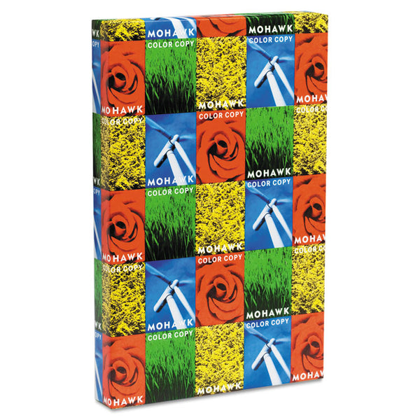 Mohawk Color Copy 98 Paper and Cover Stock, 98 Bright, 28 lb Bond Weight, 18 x 12, Bright White, 500/Ream (MOW12207)