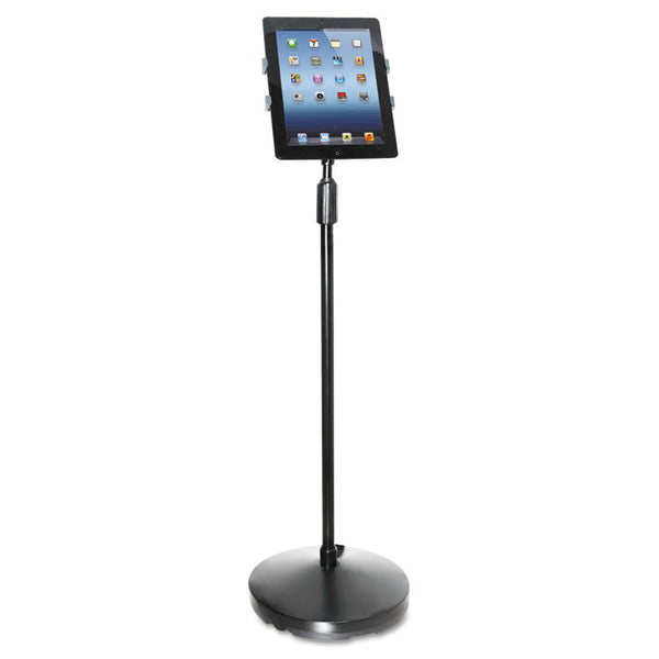 Kantek Floor Stand for iPad and Other Tablets, Black (KTKTS890) Each