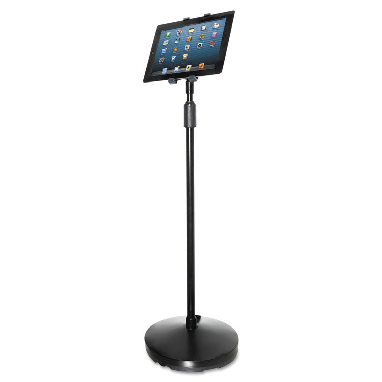 Kantek Floor Stand for iPad and Other Tablets, Black (KTKTS890) Each