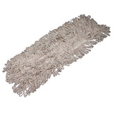 Impact® Economy 4-Ply Looped End Cotton Dust Mop w/ Polyester Backing, 24 Inch, 12/Case (IMP17524) Case of 12