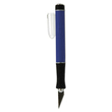 X-ACTO® X3000 Rubber-Barrel Hobby Knife, (3) #11 Blades, 4.5" Aluminum/Rubber Handle, Black (EPIX3730Q) Each