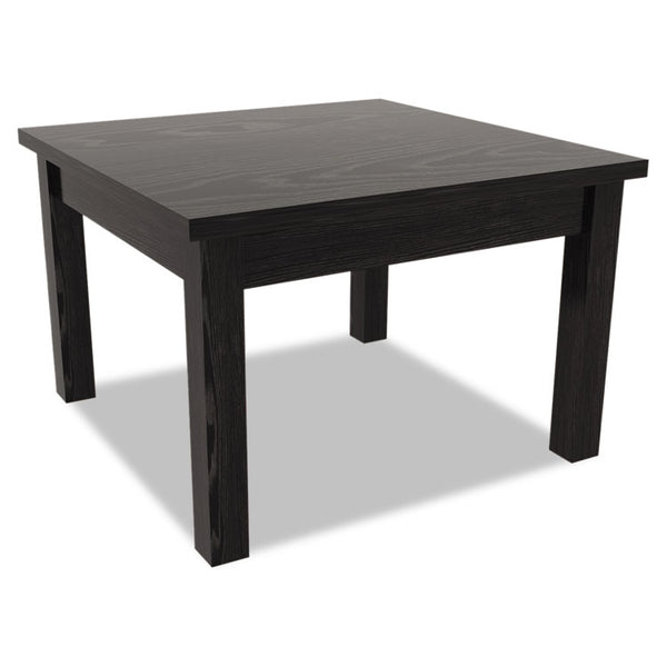Alera® Alera Valencia Series Occasional Table, Rectangle, 23.63w x 20d x 20.38h, Black (ALEVA7520BK)