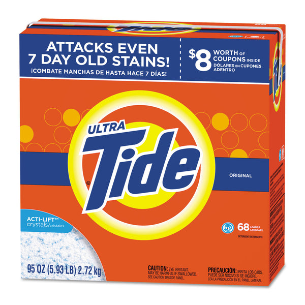 Tide HE Laundry Detergent, Original Scent, Powder, 95 oz Box, 3/Carton (PGC16668) Case of 3