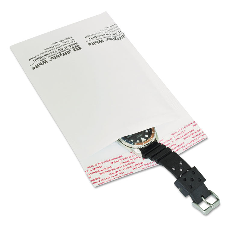 Sealed Air Jiffylite Self-Seal Bubble Mailer, #0, Barrier Bubble Air Cell Cushion, Self-Adhesive Closure, 6 x 10, White, 200/Carton (SEL55839) Case of 200