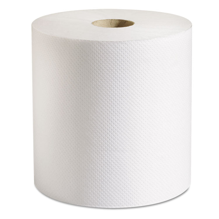 Marcal PRO™ 100% Recycled Hardwound Roll Paper Towels, 1-Ply, 7.88" x 800 ft, White, 6 Rolls/Carton (MRCP708B)