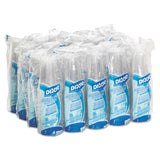 Dixie® Clear Plastic PETE Cups, 10 oz, WiseSize, 25/Pack, 20 Packs/Carton (DXECP10DX)