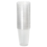 Dixie® Clear Plastic PETE Cups, 10 oz, WiseSize, 25/Pack, 20 Packs/Carton (DXECP10DX)