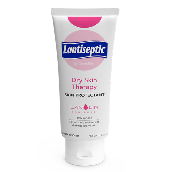 Lantiseptic® Dry Skin Therapy Skin Protectant 4 oz. Tube Lanolin Scent Cream (892681_EA) 1/EA