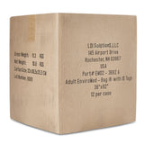 EnviroMed-Bag® Post Mortem Bag 36 W X 92 L Inch One Size Fits Most Olefin Film Zipper Closure, Envelope Style (669228_EA) 1/EA