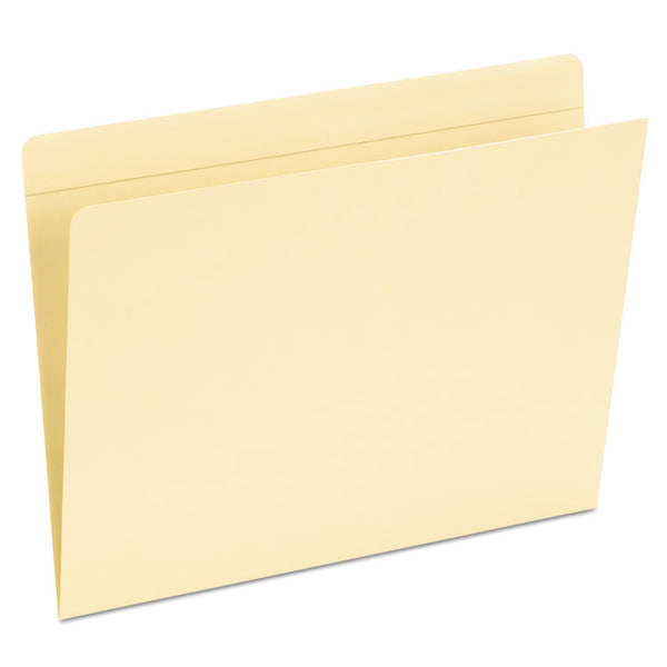 Pendaflex® Top Tab Pocket Folders, Straight Tabs, Letter Size, Manila, 50/Box (PFX16651) Box of 50