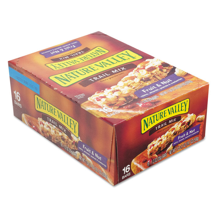 Nature Valley® Granola Bars, Chewy Trail Mix Cereal, 1.2 oz Bar, 16/Box (AVTSN1512)