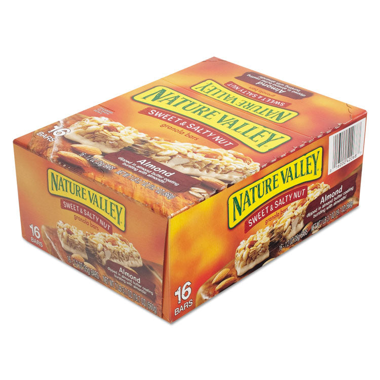 Nature Valley® Granola Bars, Sweet and Salty Nut Almond Cereal, 1.2 oz Bar, 16/Box (AVTSN42068) Box of 16