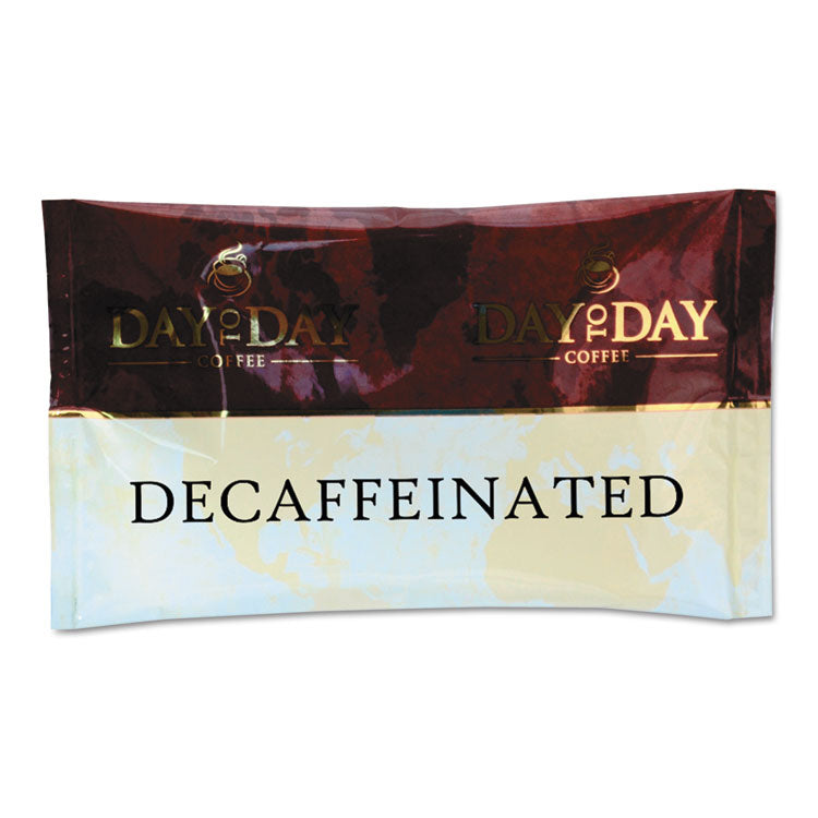 Day to Day Coffee® 100% Pure Coffee, Decaffeinated, 1.5 oz Pack, 42 Packs/Carton (PCO23004) Box of 42