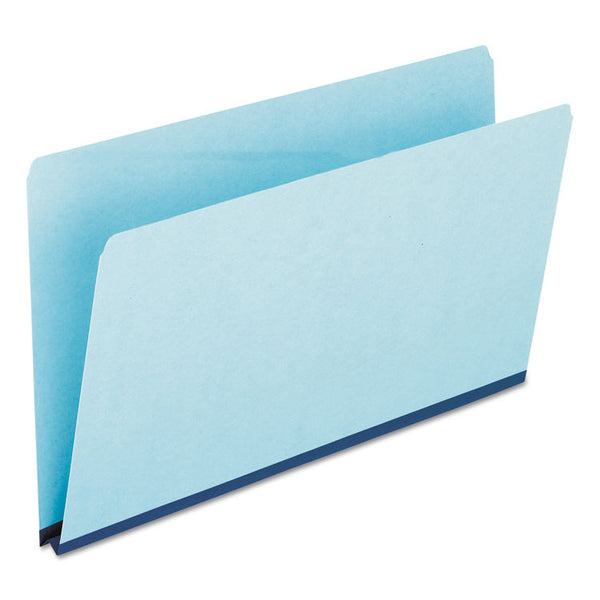 Pendaflex® Pressboard Expanding File Folders, Straight Tabs, Legal Size, 1" Expansion, Blue, 25/Box (PFX9300) Box of 25
