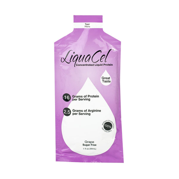 LiquaCel® Oral Supplement Grape Flavor Liquid 1 oz. Individual Packet (785839_CS) 100/CS