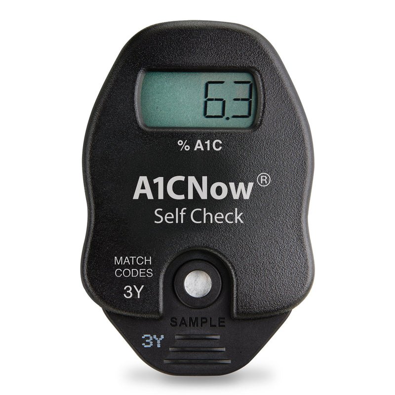 A1CNow® Self Check HbA1c Test Kit HbA1c Test 4 Tests CLIA Waived (1121188_CS) 192/CS