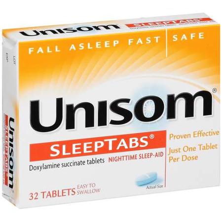 Unisom® Sleep Aid 32 per Bottle Tablet 25 mg Strength (635292_BT) 1/BT