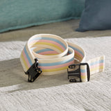 McKesson Gait Belt 60 Inch Length Pastel Stripe Polyester (864659_EA) 1/EA