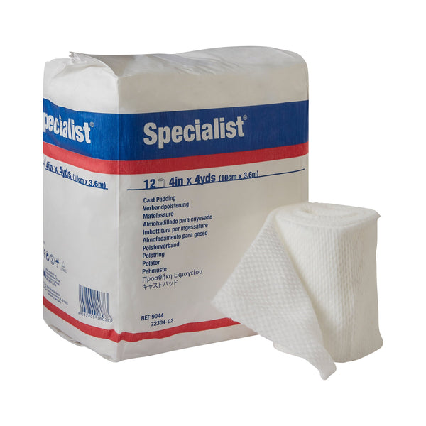 Specialist® Sterile Cast Padding Undercast 4 Inch X 4 Yard Cotton / Rayon NonSterile (4894_CS) 72/CS