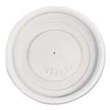 SOLO® Polystyrene Vented Hot Cup Lids, Fits 4 oz Cups, White, 100/Pack, 10 Packs/Carton (SCCVL34R0007) Case of 1000