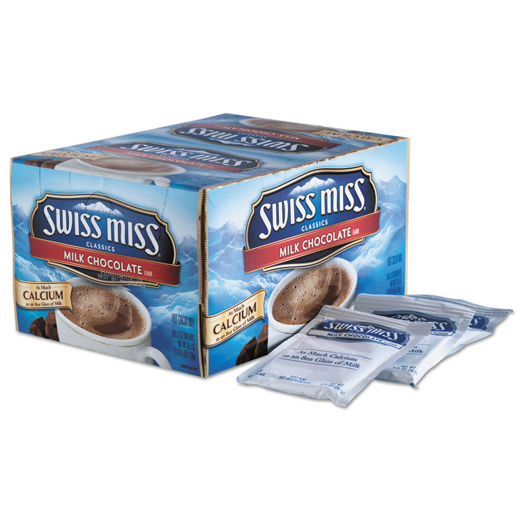 Swiss Miss® Hot Cocoa Mix, Regular, 0.73 oz. Packets,  50 Packets/Box (SWM47491)