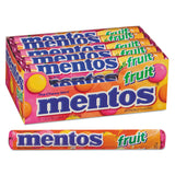 Mentos® Chewy Mints, 1.32 oz, Mixed Fruit, 15 Rolls/Box (MEN4181) Box of 15